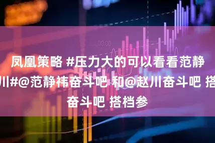 凤凰策略 #压力大的可以看看范静祎赵川#@范静祎奋斗吧 和@赵川奋斗吧 搭档参